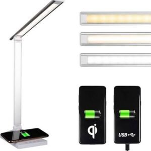 Cloudrise LED Desk Lamp with Wireless Charger